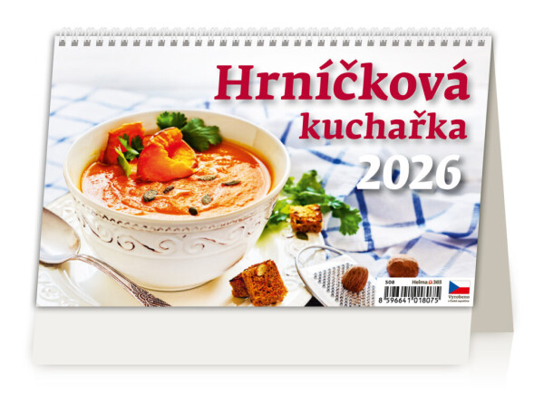 Stolní kalendář 2026 Helma - Hrníčková kuchařka