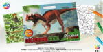 Kniha omalovánek Dino se samolepkami - Craft Creative