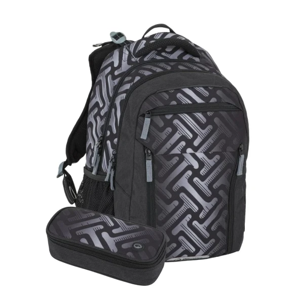 Bagmaster PORTO 26 A školní set – šedý Šedá 29 l 191831