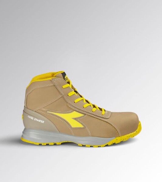 Bezpečnostní obuv Diadora GLOVE MDS MID S3S FO HRO SR Velikost boty: 36, Béžová