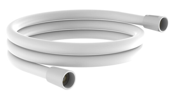 Eisl / Schuette Plastová sprchová hadice HOGAFLEX K-4, hladká, 150cm, bílá