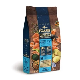 POLARIS Granule pro psy losos, krůta / 12 kg / pro dospělé psy / bez obilovin
