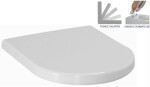 PRIM - předstěnový instalační systém s chromovým tlačítkem 20/0041 + WC LAUFEN PRO LCC RIMLESS + SEDÁTKO PRIM_20/0026 41 LP2