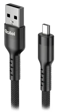Rollei USB kabel A - Mini-USB B8 / Kabel / USB 2.0 / 1,2 m (25096)