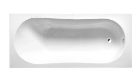 AQUALINE - JIZERA vana 150x70x39cm, bez nožiček, bílá G1570