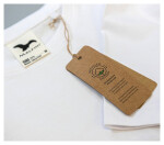Basic Recycled tričko pánské bílá 3XL