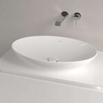 VILLEROY & BOCH - Loop&Friends Umyvadlo na desku, 62x42 cm, s přepadem, alpská bílá 4A480001