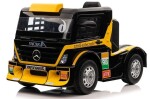 Mamido Dětský elektrický kamion Mercedes Axor LCD žlutý