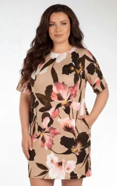 Dámské nadměrné šaty pro plnoštíhlé PLUS SIZE Litex 5G035
