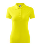 Pique Polo polokošile dámská citronová XL