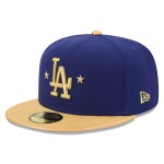 New Era Pánská kšiltovka Los Angeles Dodgers MLB Authentic Gold 2025 World Series Champions 59FIFTY Fitted Velikost: 7 1/2