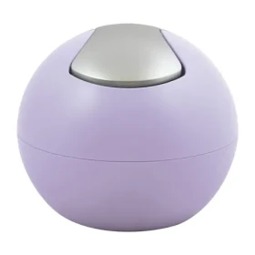 Spirella BOWL MATT mini výklopný odpadkový koš 1 L matný fialový / plast (7610583211293)