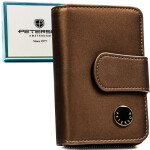 Módní dámská peněženka Peterson Fedora Sea, hnědá