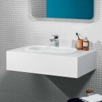 VILLEROY & BOCH - O.novo Umyvadlo zápustné 56x41 cm, bez přepadu, otvor pro baterii, CeramicPlus, alpská bílá 416157R1