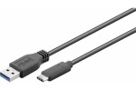 Goobay 67999 USB 3.0,USB 3.1 USB A vidlice, USB C vidlice, 0,5m, černý