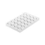 Silikomart polykarbonátová forma na čokoládu Cuore 01-P