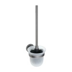 HOPA - WC štetka, miska sklo, 95×360×140 mm - Barva - Grafit KDBE156113017