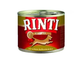 Finnern Rinti Gold konzerva pro psy telecí 185g (4000158910363)