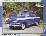 RETRO-AUTA Puzzle Volha GAZ 21 VB (1966)