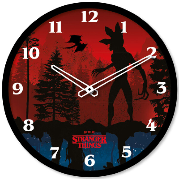 Stranger Things Demogorgon - nástěnné hodiny - EPEE Merch -Pyramid