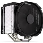 Endorfy Fortis 5 Dual Fan / Chladič CPU / 2x140 mm / 1400 RPM / 220W TDP / 6 heatpipes / PWM / pro Intel AMD (EY3A009)