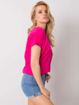 Tričko RV TS 4832.40P fuchsiová XL