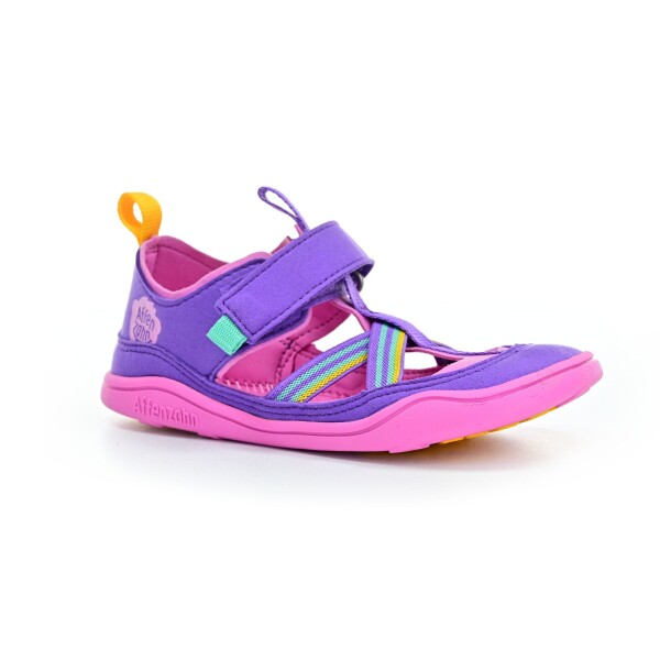 Affenzahn Sandal Vegan Breeze Creative Toucan lavender