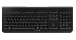 Cherry KW 3000 černá / Bezdrátová klávesnice / US layout / 108 kláves (JK-3000EU-2)