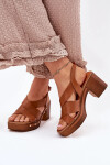 Sandály na podpatku model 214390 Step in style 40