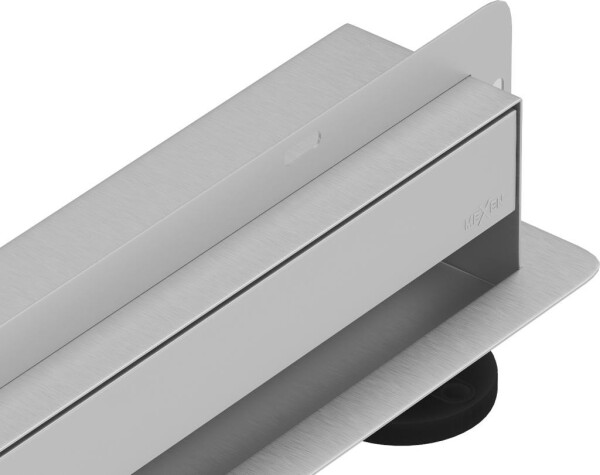 MEXEN - Flat žlab ke stěně 2v1 stěna 80 cm nerez 1030080