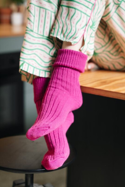 Dámské ponožky na spaní Steven art.067 tmavě modrá 41-43