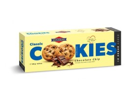 Quickbury Cookies s čokoládou bez cukru 126g