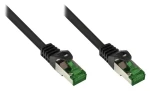 Good Connections Cat.6A patch kabel Outdoor černý / Patch kabel / S/FTP / 500 MHz / 3 m / IP66 (8062-H030S)