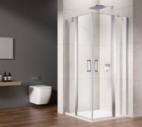 GELCO - LORO čtvercový sprchový kout 1000x1000 rohový vstup GN4810-01