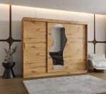 Šatní skříň Abi Ultra Rozměry: 120 cm, Barva korpusu + barva dveří: Kašmír + Kašmír