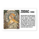 Magnet Alfons Mucha - Zodiac