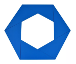Moyo Montessori Moyo Montessori Krabička s modrými trojúhelníky