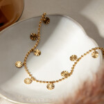 ELENYS Sunny – pozlacený náramek 18K žluté zlato Délka náramku: 20+6 cm / max. 26 cm