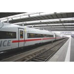 Roco 74030 3dílná sada průběžných vozů ICE 1 Redesign 2005 značky DB-AG Třída 1, třída Avmz 801.0, třída 2, třída Bvmz 8