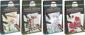 Akrylová malíříska sada 4 různé druhy - Craft Creative