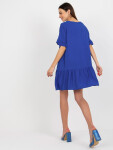 Kobaltově modré šaty