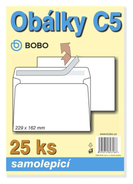Obálky C5 samolepicí (bal. 25ks)