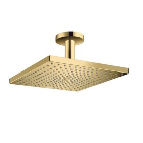 HANSGROHE - Raindance E Hlavová sprcha 300 Air, 1 proud, se stropním připojením, leštěný vzhled zlata 26250990