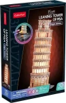CubicFun Svítící 3D puzzle Noční edice: Šikmá věž v Pise
