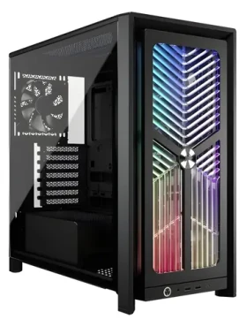 Corsair FRAME 4000X RS černá / Skříň / E-ATX / 4x 120mm RS120 / bez zdroje / průhledná bočnice (CC-9011302-WW)