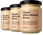 Vilgain Bílé mandlové máslo z blanšírovaných mandlí BIO – 3× smooth 250 g