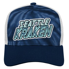 Outerstuff Dětská kšiltovka Seattle Kraken Santa Cruz Tie Dye Trucker