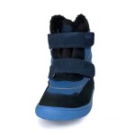 Chlapecké zimní barefoot boty PRO-tex Protetika - NUT BLUE - 28