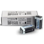 EverActive Pro Alkalické baterie 9V (6LR61) 10ks (6LR61PRO-10PAK)