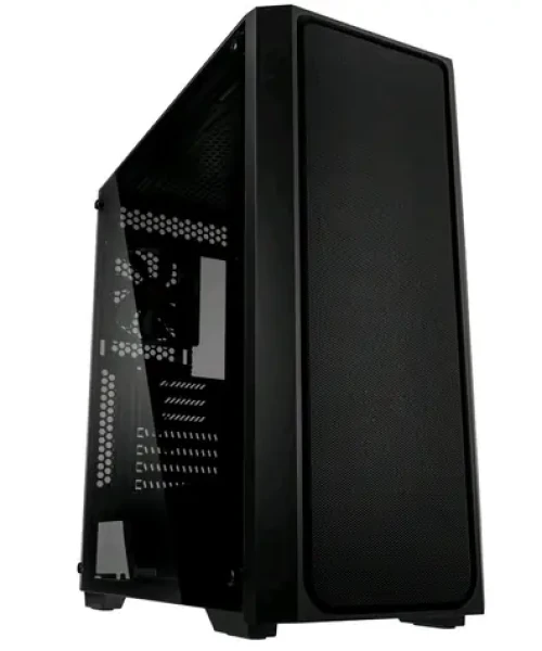 RAIJINTEK Ponos MS černá / E-ATX / 1x USB 3.0 + 2x USB 2.0 / 1x 120mm / bez zdroje / průhledná bočnice (0R20B00154)